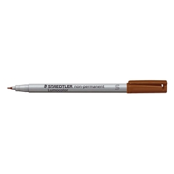 Staedtler® Feinschreiber Universalstift Lumocolor non-permanent, S, braun