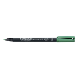 Staedtler® Feinschreiber Universalstift Lumocolor permanent, S, grün