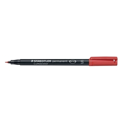 Staedtler® Feinschreiber Universalstift Lumocolor permanent, S, rot