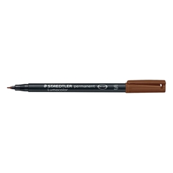 Staedtler® Feinschreiber Universalstift Lumocolor permanent, S braun