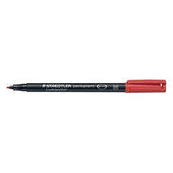 Staedtler® Feinschreiber Universalstift Lumocolor permanent, M, rot