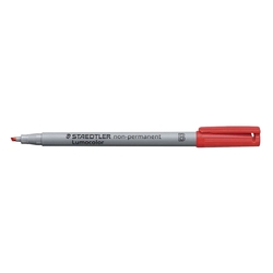 Staedtler® Feinschreiber Universalstift Lumocolor non-permanent, B, rot