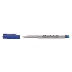 Faber-Castell CD-Marker MULTIMARK, wasserlöslich, Strichstärke: ca. 0,6 mm, blau