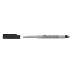 Faber-Castell CD-Marker MULTIMARK, wasserlöslich, Strichstärke: ca. 0,6 mm, schwarz