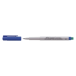 Faber-Castell CD-Marker MULTIMARK, wasserlöslich, Strichstärke: ca. 0,4 mm, blau