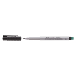 Faber-Castell CD-Marker MULTIMARK, wasserlöslich, Strichstärke: ca. 0,4 mm, schwarz