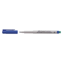 Faber-Castell CD-Marker MULTIMARK, wasserlöslich, Strichstärke: ca. 1 mm, blau