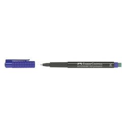 Faber-Castell CD-Marker MULTIMARK, wasserfest, Strichstärke: ca. 1 mm, blau