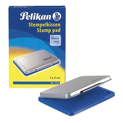 Pelikan Stempelkissen 2, getränkt, 110 x 70 mm, blau