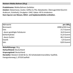 42er Pack Rotstern Mokka Bohnen (42 x 50 g)