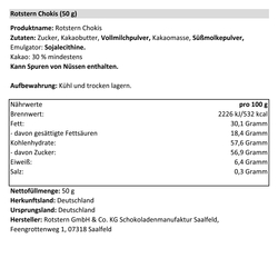 42er Pack Rotstern Chokis (42 x 50 g)