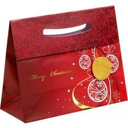 TSI 12er Pack Weihnachtstüte Geschenktüten Weihnachten Elegant