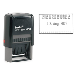 trodat® Printy Datumstempel mit "EINGEGANGEN" 4750/L1 - 41 x 24 mm