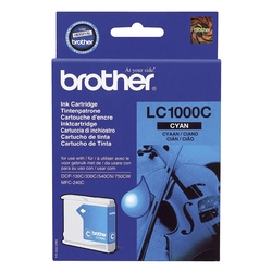 Brother® Inkjet-Druckpatronen cyan, 400 Seiten, LC1000C