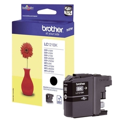 Brother® Inkjet-Druckpatronen schwarz, 300 Seiten, LC121BK