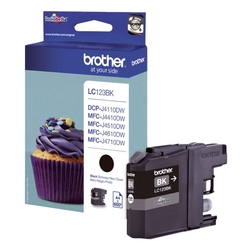 Brother® Inkjet-Druckpatronen schwarz, 600 Seiten, LC123BK