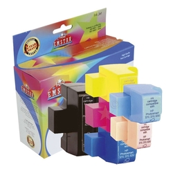 EMSTAR Inkjet-Patronen schwarz, cyan, magenta, yellow, cyan light, magenta light, 1x1.140, 3x410, 2x6.700 Seiten, H96 (ersetzt TP Nr. 363 Multipack)