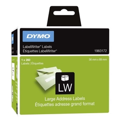 Dymo® LabelWriter Etikettenrolle - Standardetiketten, 36 x 89 mm, weiß