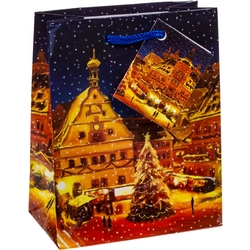 TSI 12er Pack Geschenktüte klein ca. 11 x 6,5 x 14 cm Weihnachten SERIE 7