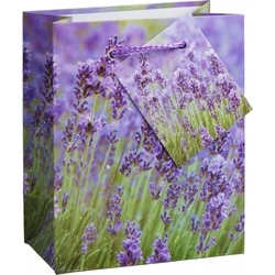 TSI 12er Pack Geschenktüte klein ca. 11 x 6,5 x 14 cm BLUMENMIX