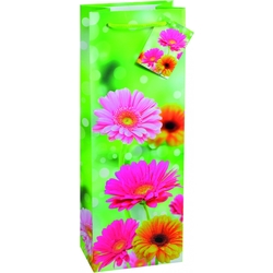 TSI 12er Pack Geschenktüte Flasche ca. 12 x 8 x 33 cm FRÜHLING 15