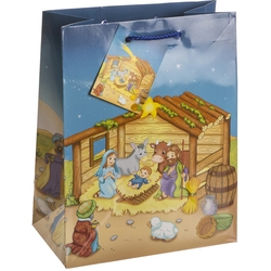 TSI 12er Pack Geschenktüte mittel ca. 18 x 10 x 23 cm Weihnachten KINDER