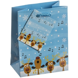 TSI 12er Pack Geschenktüte klein ca. 11 x 6,5 x 14 cm Weihnachten KINDER