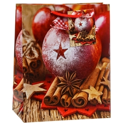 TSI 12er Pack Geschenktüte mittel ca. 18 x 10 x 23 cm Weihnachten SERIE 6