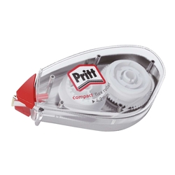 PRITT Korrekturroller Compact Flex - Einweg, 4,2 mm x 10 m, transparent