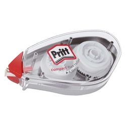 PRITT Korrekturroller Compact Flex - Einweg, 6 mm x 10 m, transparent