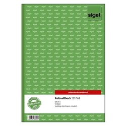 Sigel® Aufmaßbuch - A4, SD, MP, 50 Blatt