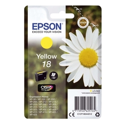 Epson Inkjet-Druckerpatronen yellow, 180 Seiten , C13T18044012