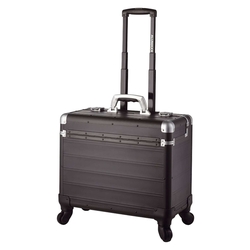 Alumaxx® Pilotenkoffer Pandora - Trolley, schwarz matt