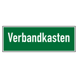 Rettungszeichen Verbandkasten