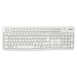 Logitech Keyboard K120 for Business - USB, weiß