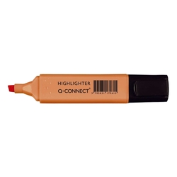 Q-Connect Textmarker - ca. 1,5 - 2 mm, pastell orange