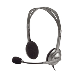 Logitech Headset H110 Stereo - silber