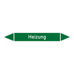 Rohrleitungskennzeichen Heizung