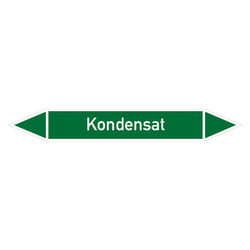 Rohrleitungskennzeichen Kondensat