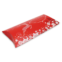 Kissenverpackung Weihnachten Rentier Größe (L x B x H) ca. 21,5 x 11,5 x 3 cm