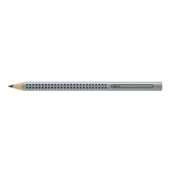 Faber-Castell Bleistift Jumbo Grip - HB, silber