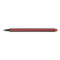 Q-Connect® Fineliner 0,4 dreieckig rot