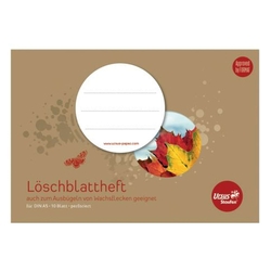 Löschblattheft perforiert A5 10 Blatt 80g/qm