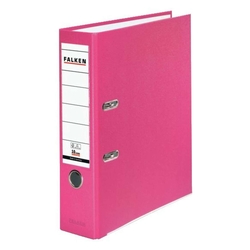 Falken Ordner PP-Color S80 - A4, 8 cm, pink