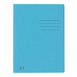 OXFORD Schnellhefter TOP FILE+ - A4, Karton 390g/qm, kfm. und Amtsheftung, aqua