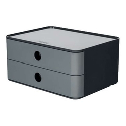 HAN SMART-BOX ALLISON Schubladenbox - stapelbar, 2 Laden, dark grey/granite grey