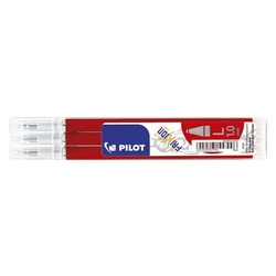 Pilot Tintenrollermine FriXion BLS-FR10 - 0,5 mm, rot, 3er Pack