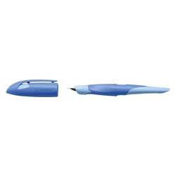 STABILO® 5012/6-41 Ergonomischer Schulfüller EASYbirdy® Pastel Edition - M, blau/hellblau, Rechtshänder