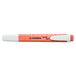 STABILO® 275/140-8 Textmarker - swing® cool Pastel - Korallrot