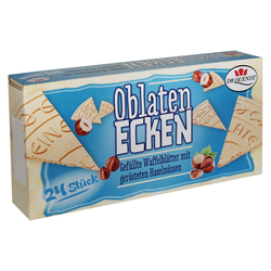 Dr. Quendt Oblaten-Ecken Haselnuss 72 g